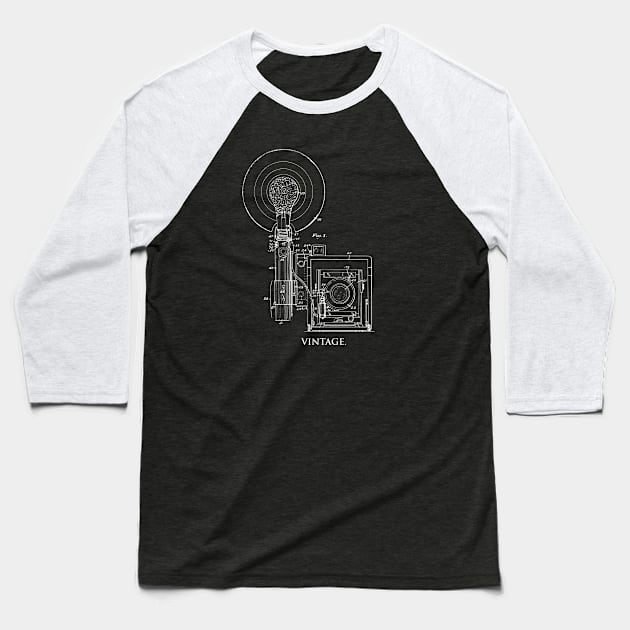 Vintage Graflex Baseball T-Shirt by DarkLyte